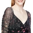 thumbnail image 4 of Robe avec ruchage No Boundaries pour femmes, 4 of 6