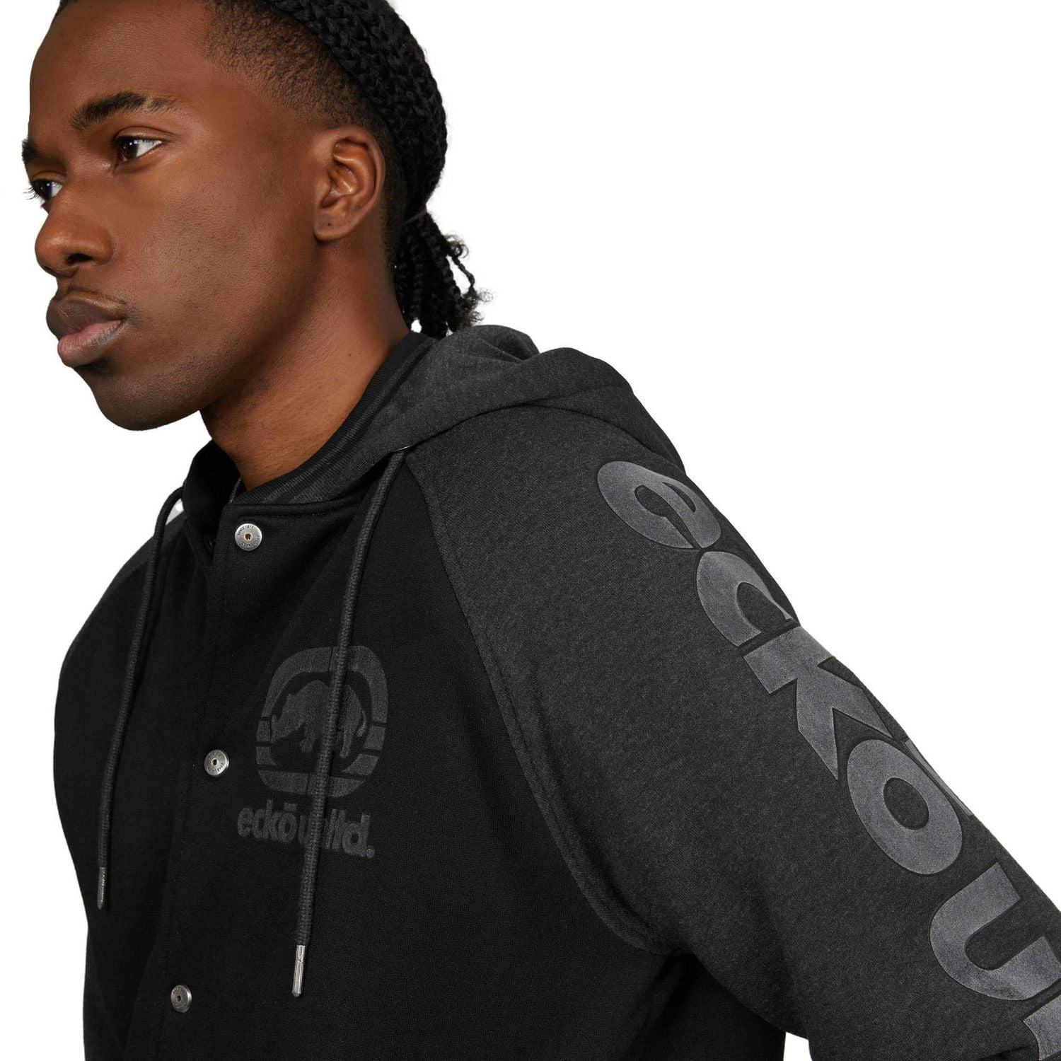 Ecko Unltd. Men’s Marled Up Varsity Jacket