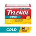 thumbnail image 1 of Tylenol Extra Strength Cold eZ Tabs, Relieves Cold symptoms, Daytime, 20 Count, 1 of 9