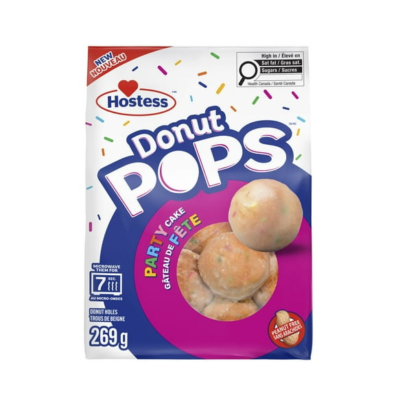 Hostess® Donut Pops™ Party Cake Donut Pops, 269 g