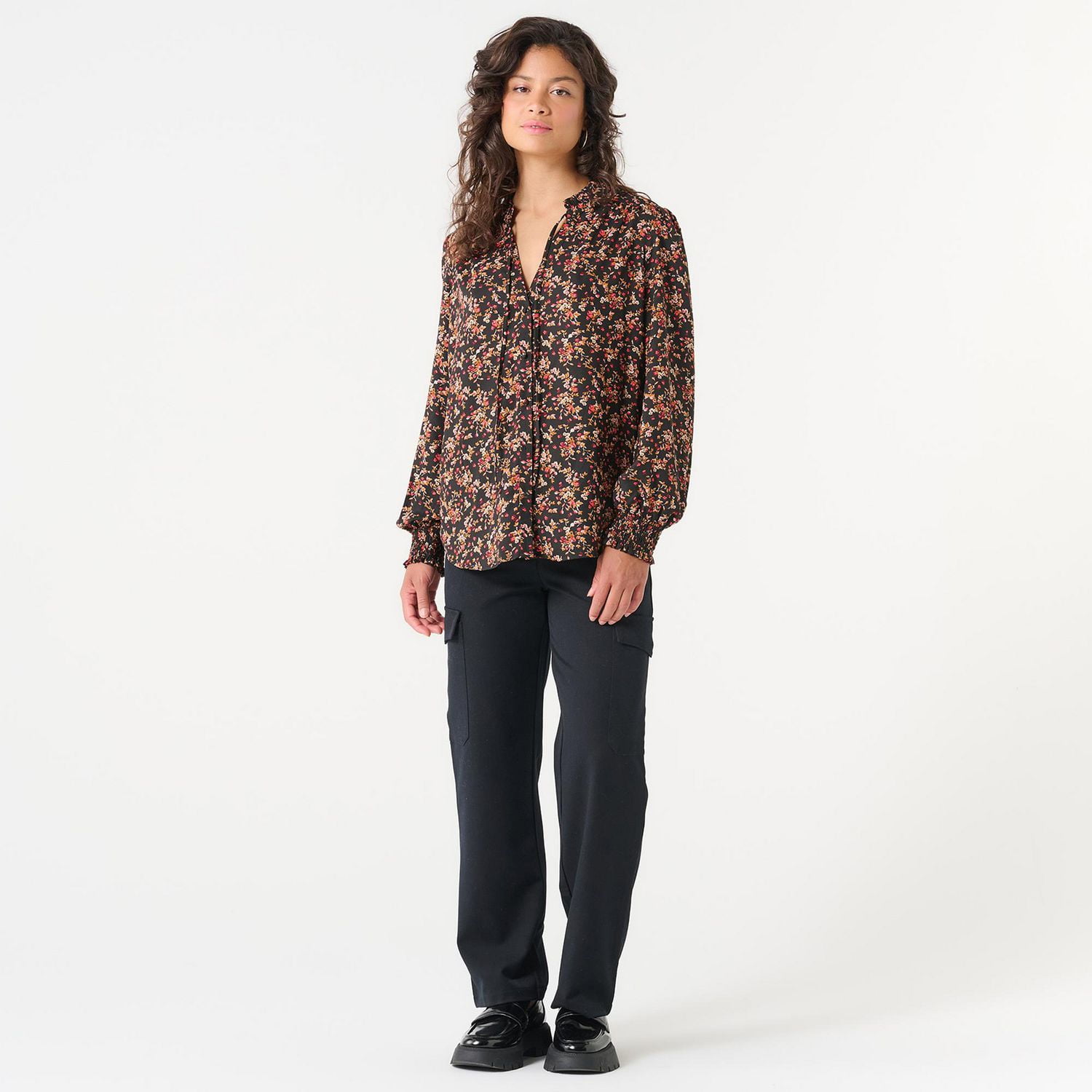 DV Chemisier à col en V