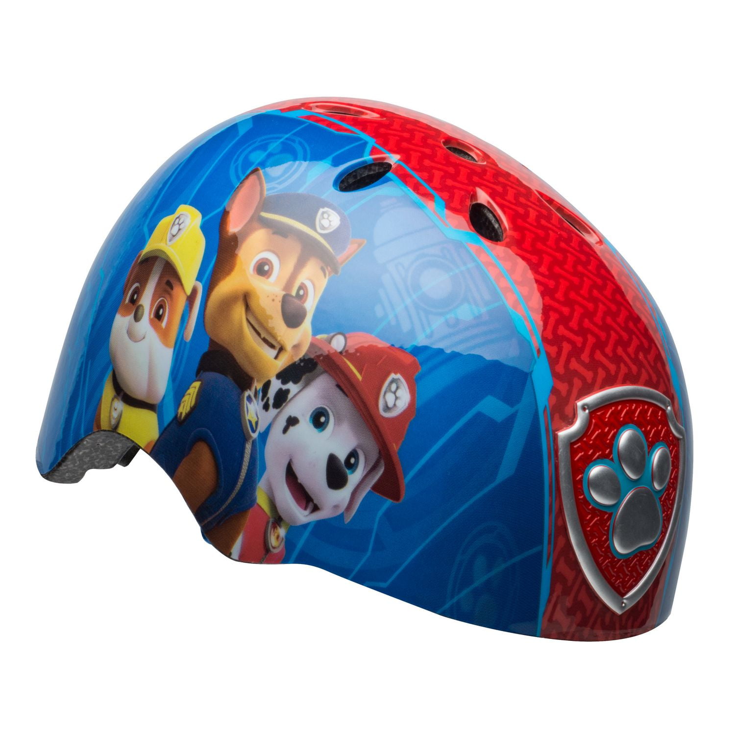 Bell Sports PAW Patrol Toddler Bike Helmet w/Adjustable Straps, Blue, Ages  1-5