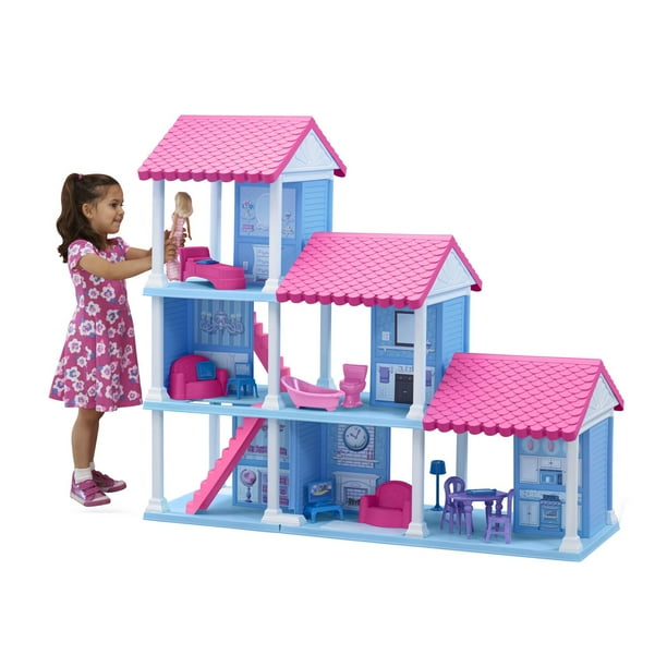 kid connection Doll House Playset, 24 Pieces 