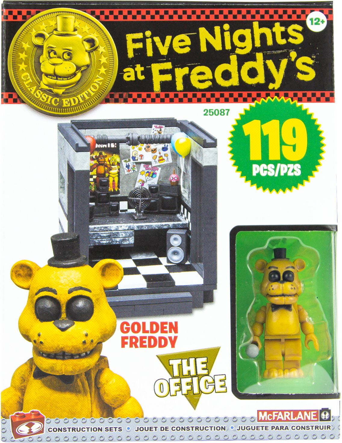 McFarlane Five Nights at Freddy s Small Construction Set The office Walmart