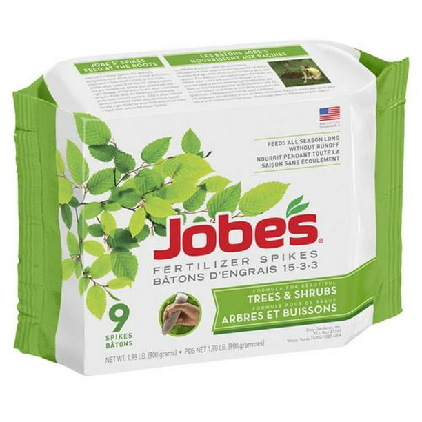 Jobe's, bâtons d'engrais pour arbres Emb-9