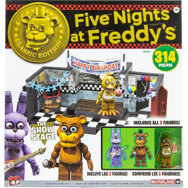 McFarlane - Ensemble de construction Grand Five Nights at Freddy's - Le Spectacle