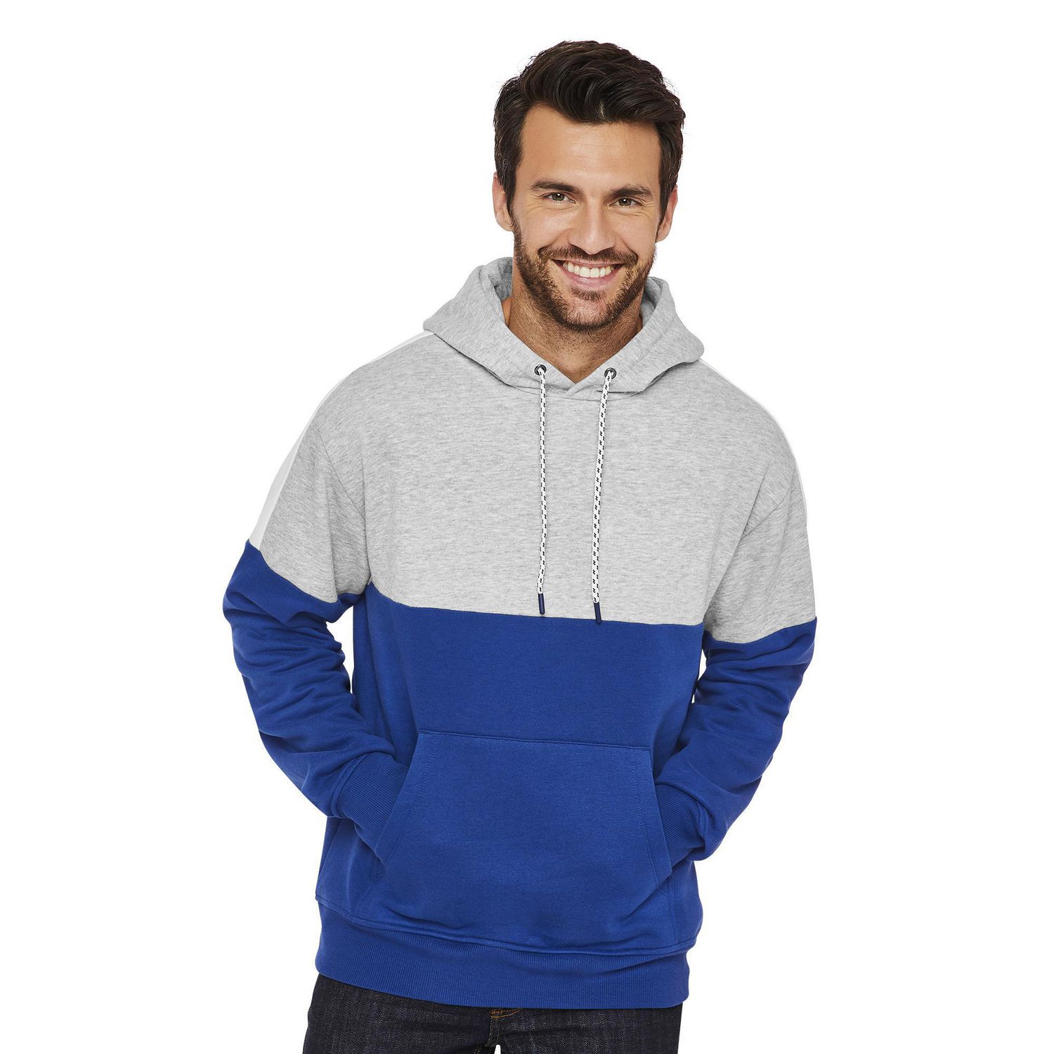 George Men's Cut and Sew Popover Hoodie | Walmart Canada