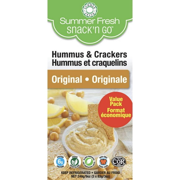 Snack'n Go Hummus & Crackers - Original