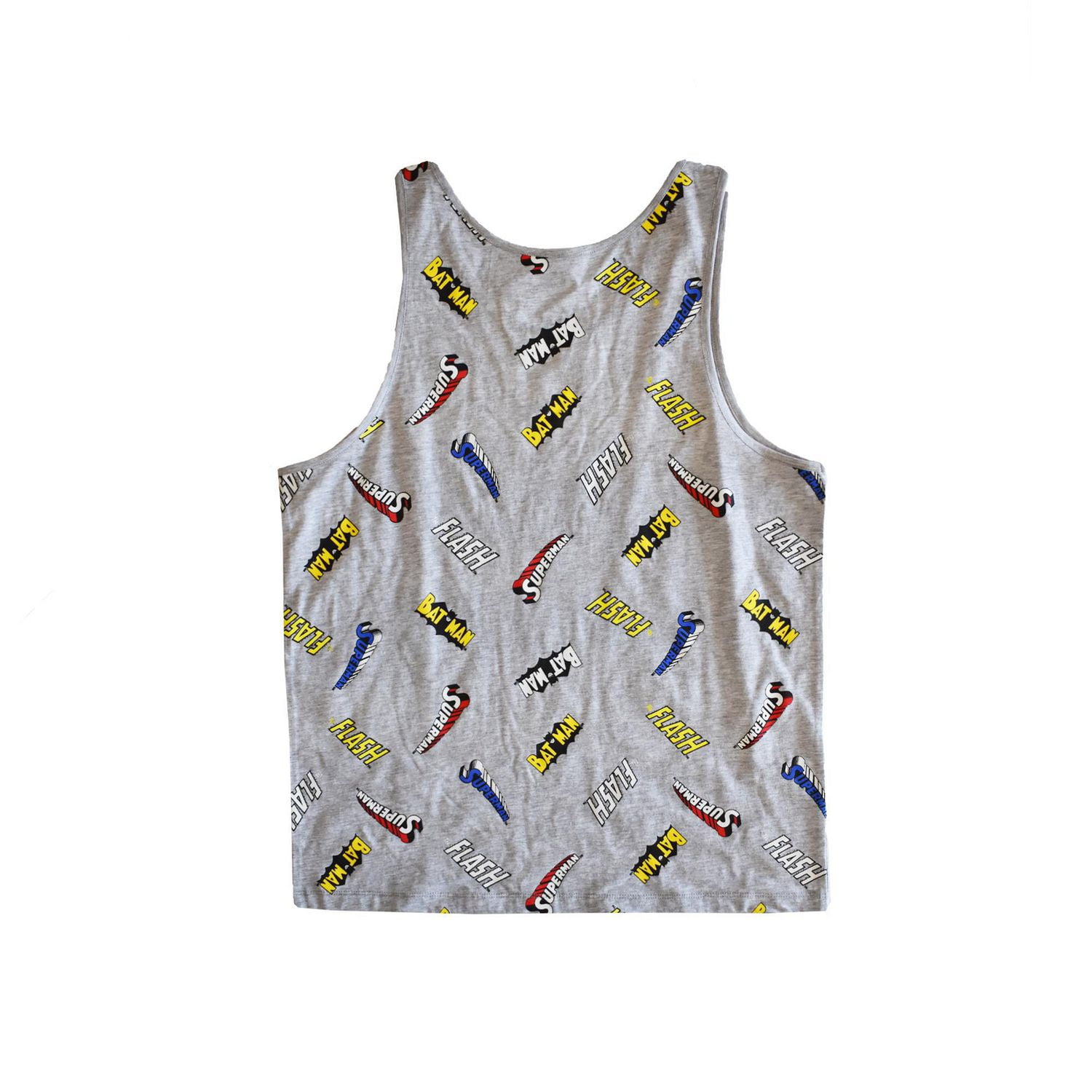 Men's Justice League Logo Toss Tank Top