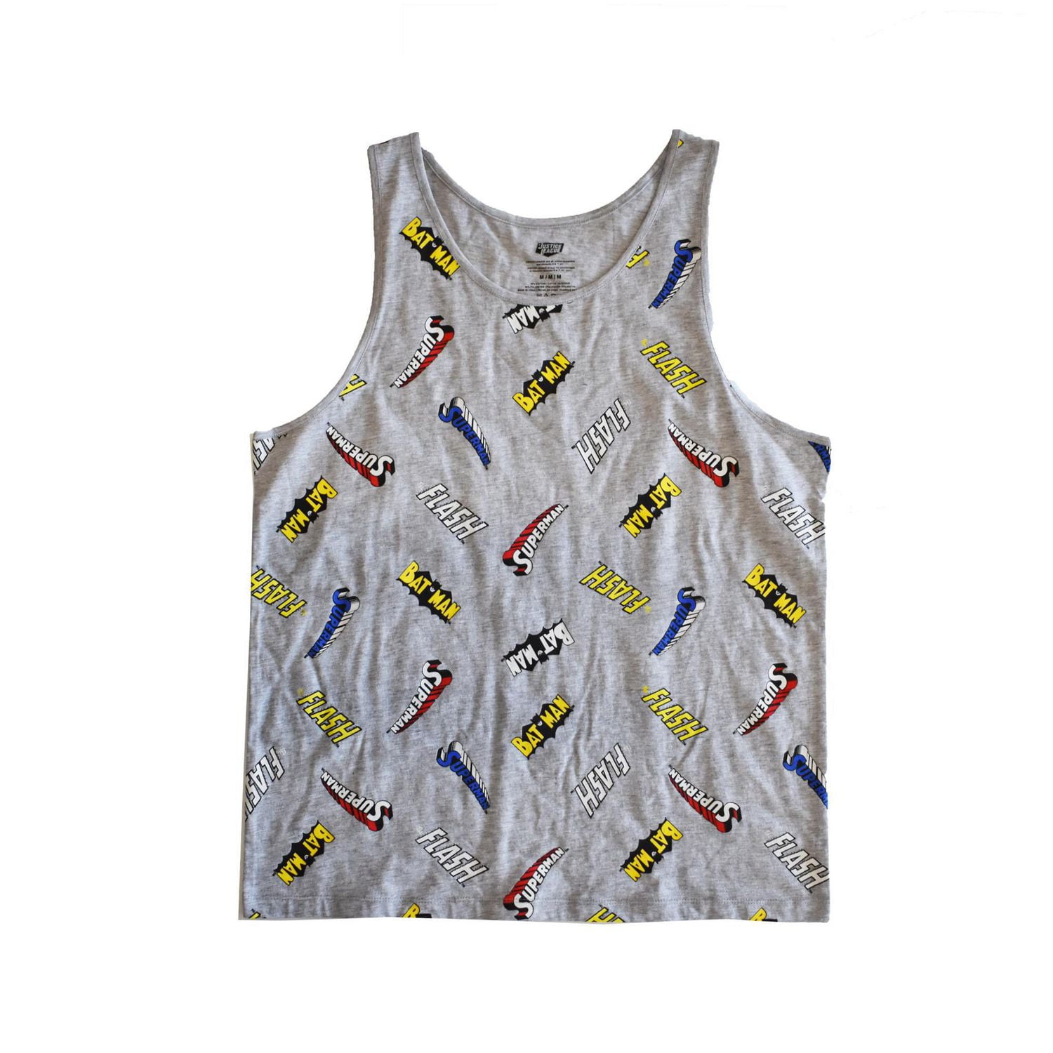 Men's Justice League Logo Toss Tank Top