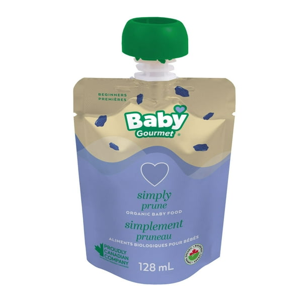 Baby Gourmet Simplement pruneau aliments biologiques pour bebes 128 ml