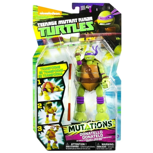 Tortues Ninja - Mutations - Tortue domestique/Tortue Ninja - Donatello 