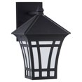 thumbnail image 1 of Aurora Molina 1-Light Black Outdoor Wall Lantern, 1 of 1