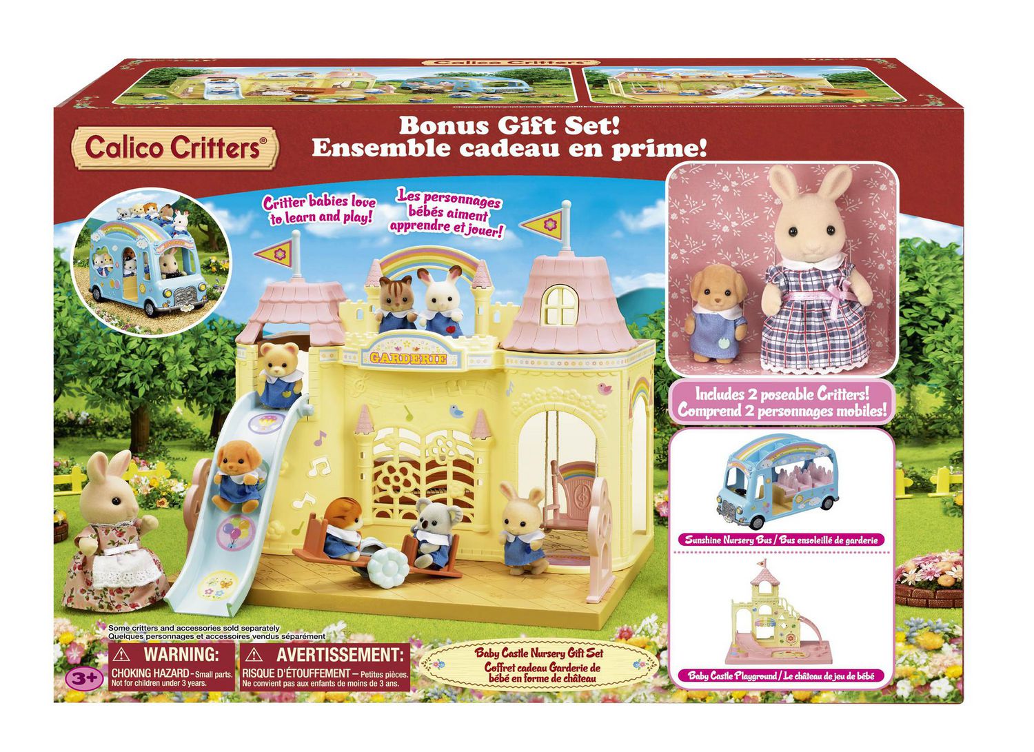 Calico critters forest deals nursery gift set