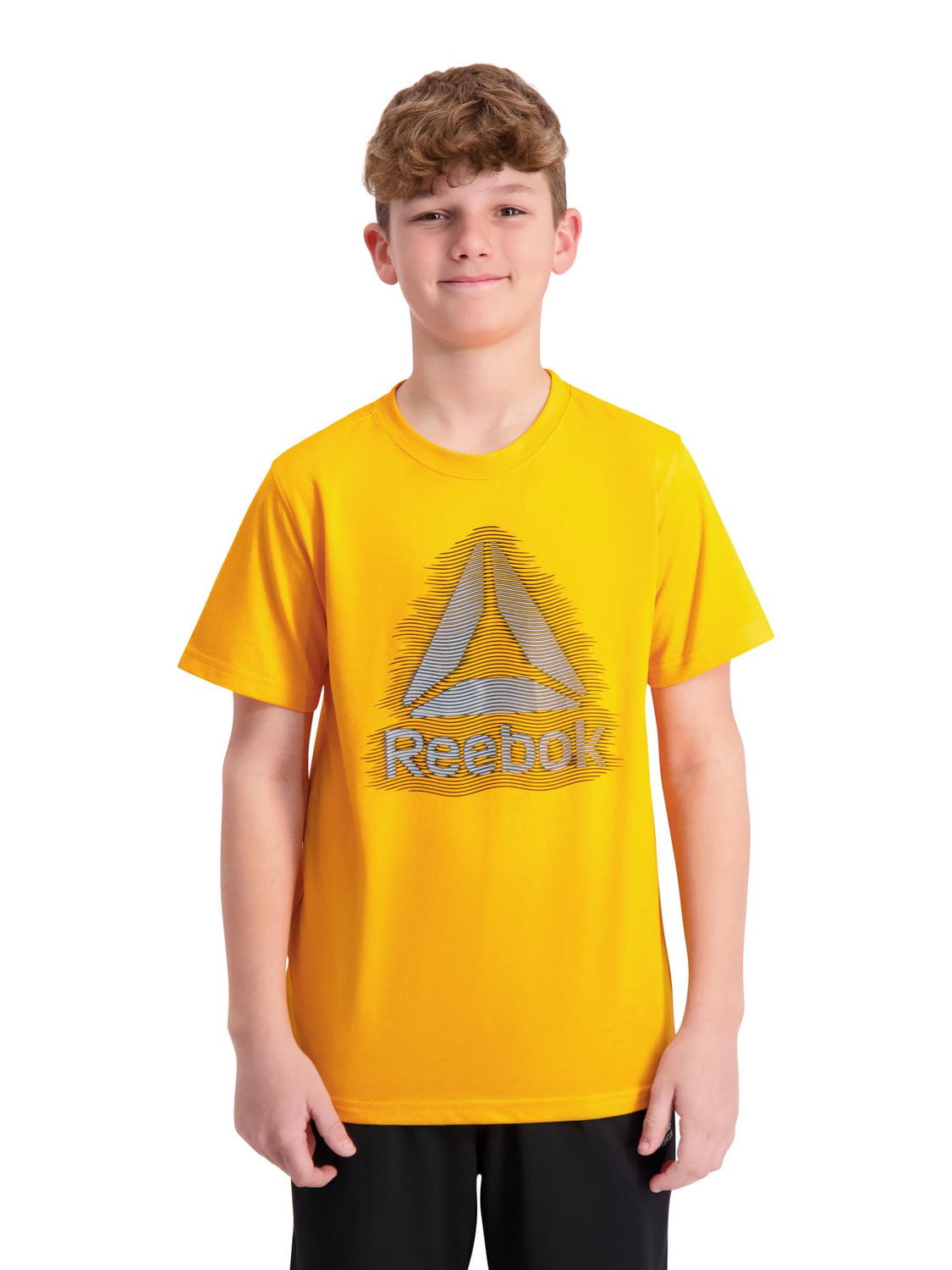 Reebok Boys Elastic Short Sleeve Graphic Tee, Sizes 4-18