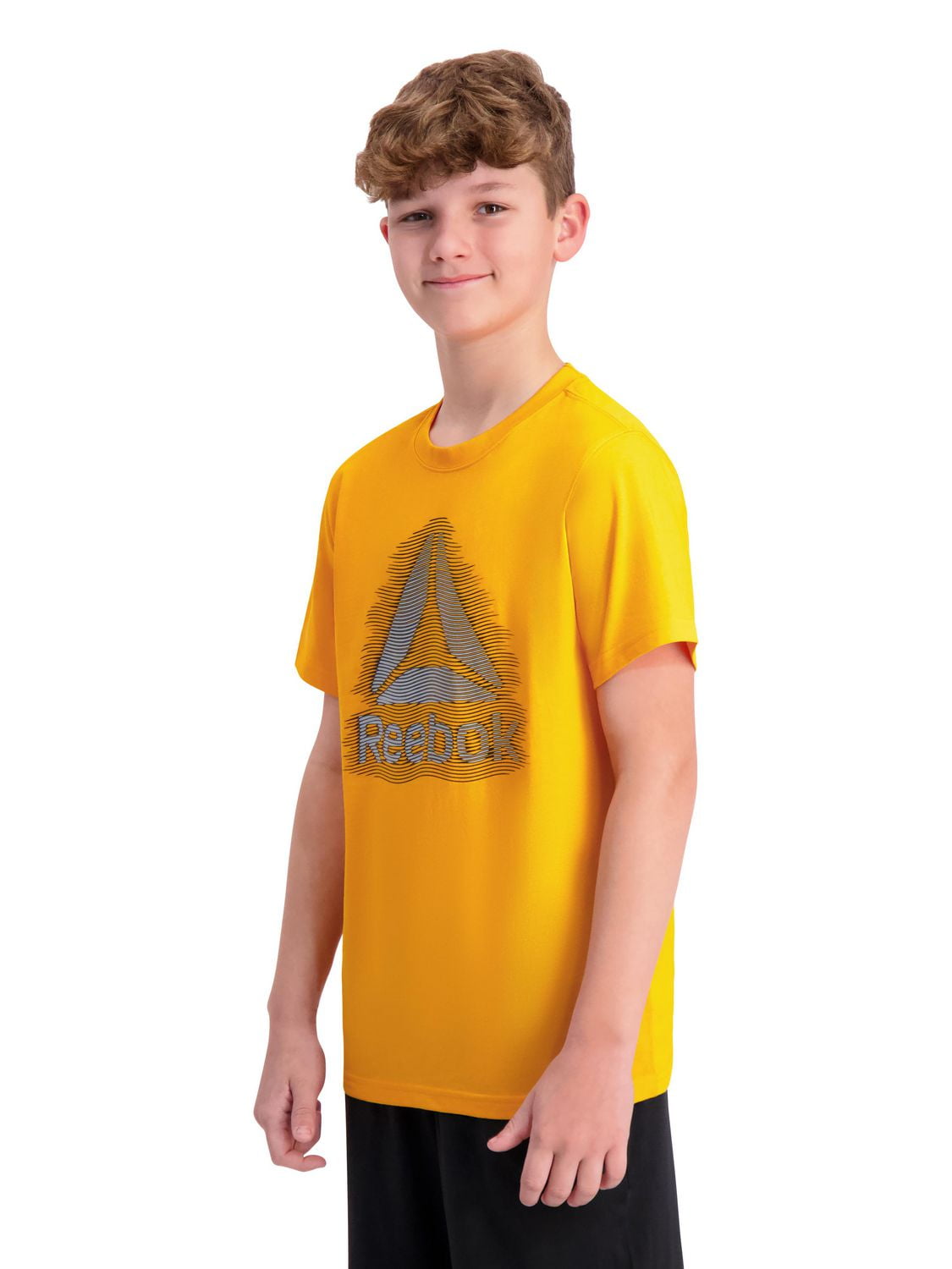 Reebok Boys Elastic Short Sleeve Graphic Tee, Sizes 4-18