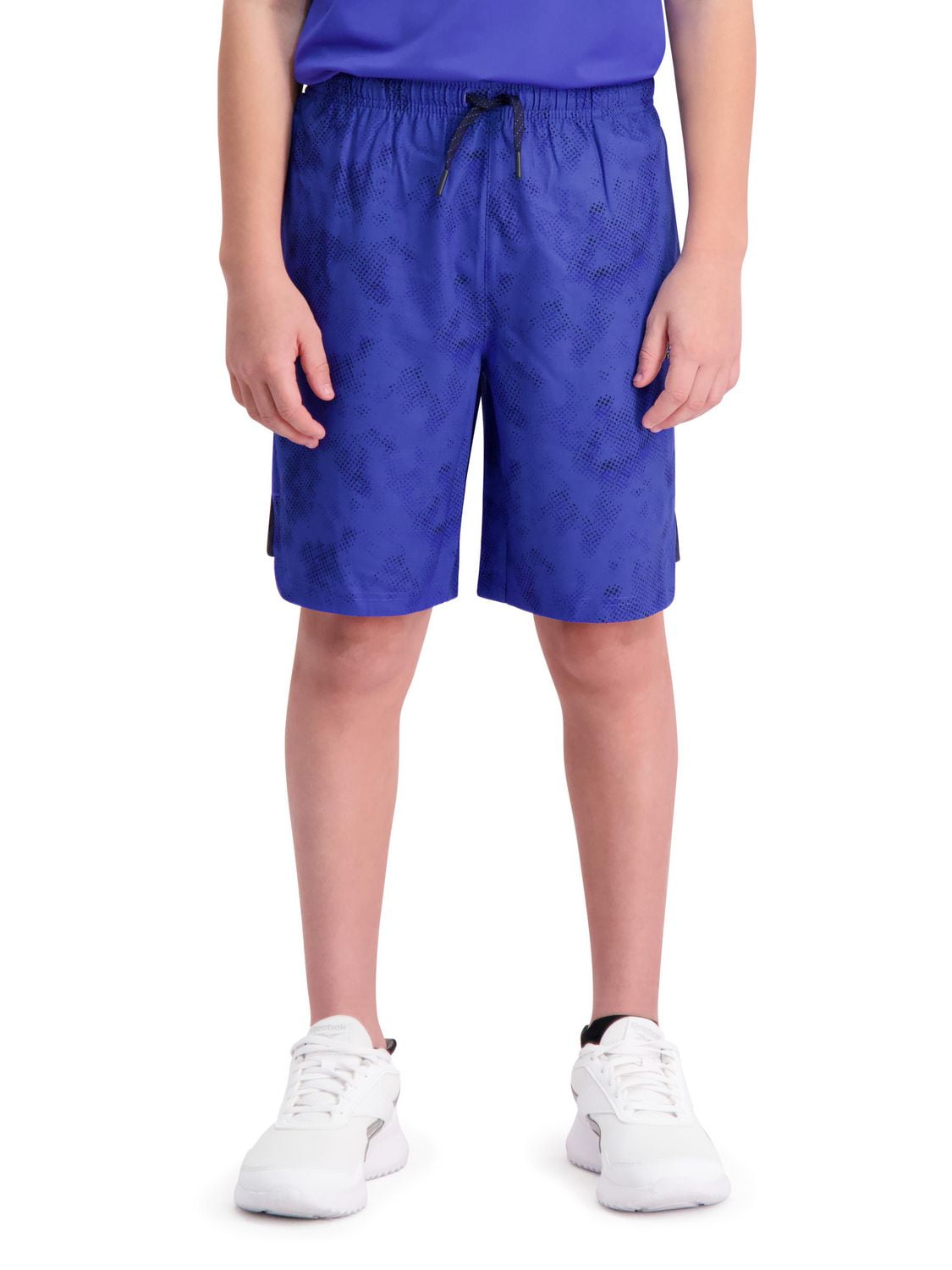 Reebok Boys Pace Breaker Training Shorts with Pockets, 7" Inseam, Sizes 4-18