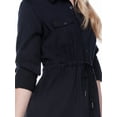 thumbnail image 4 of Jeaniologie ™  Button Front Dress - Black, 4 of 6