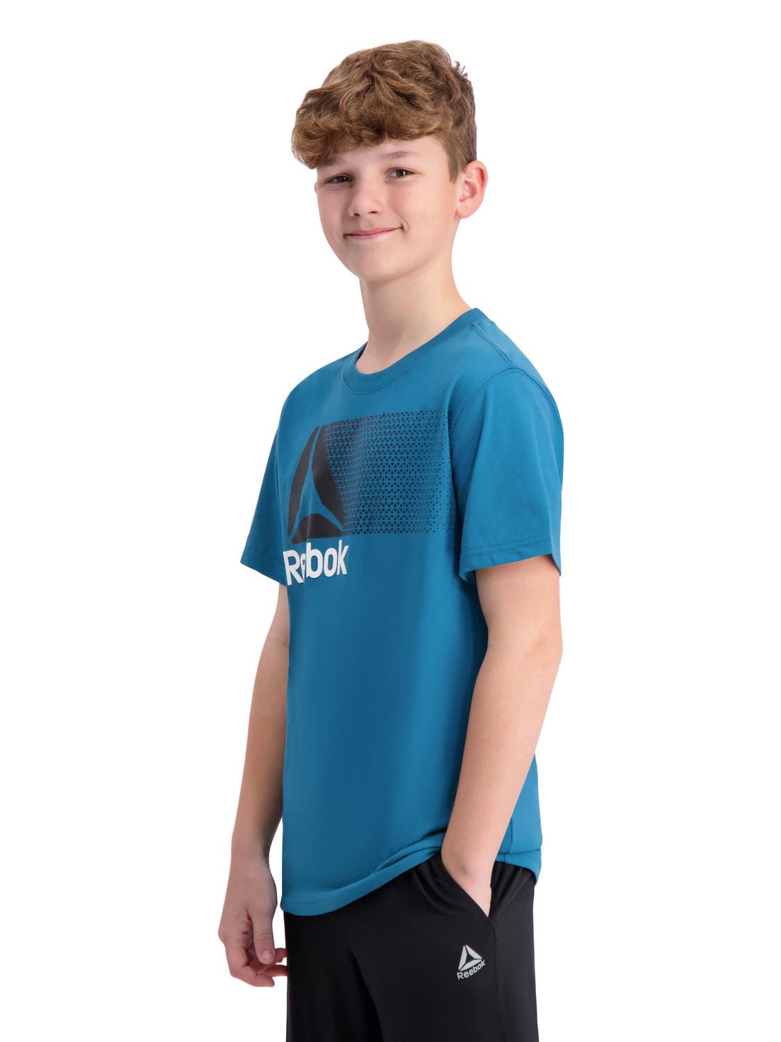 Reebok Boys Rush Short Sleeve Graphic Tee