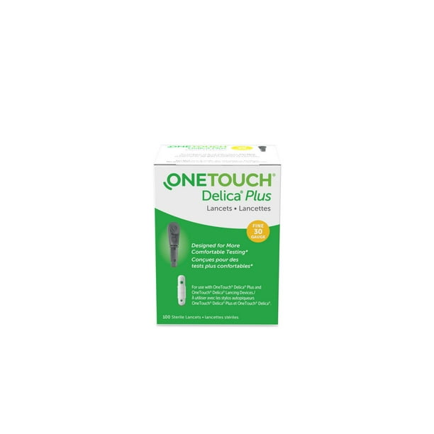 Onetouch® Delica® Plus 30g Lancet (100) - Walmart.ca