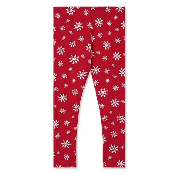 Gymboree Girls and Toddler Leggings, Holiday Exp Candy Cane, 3T