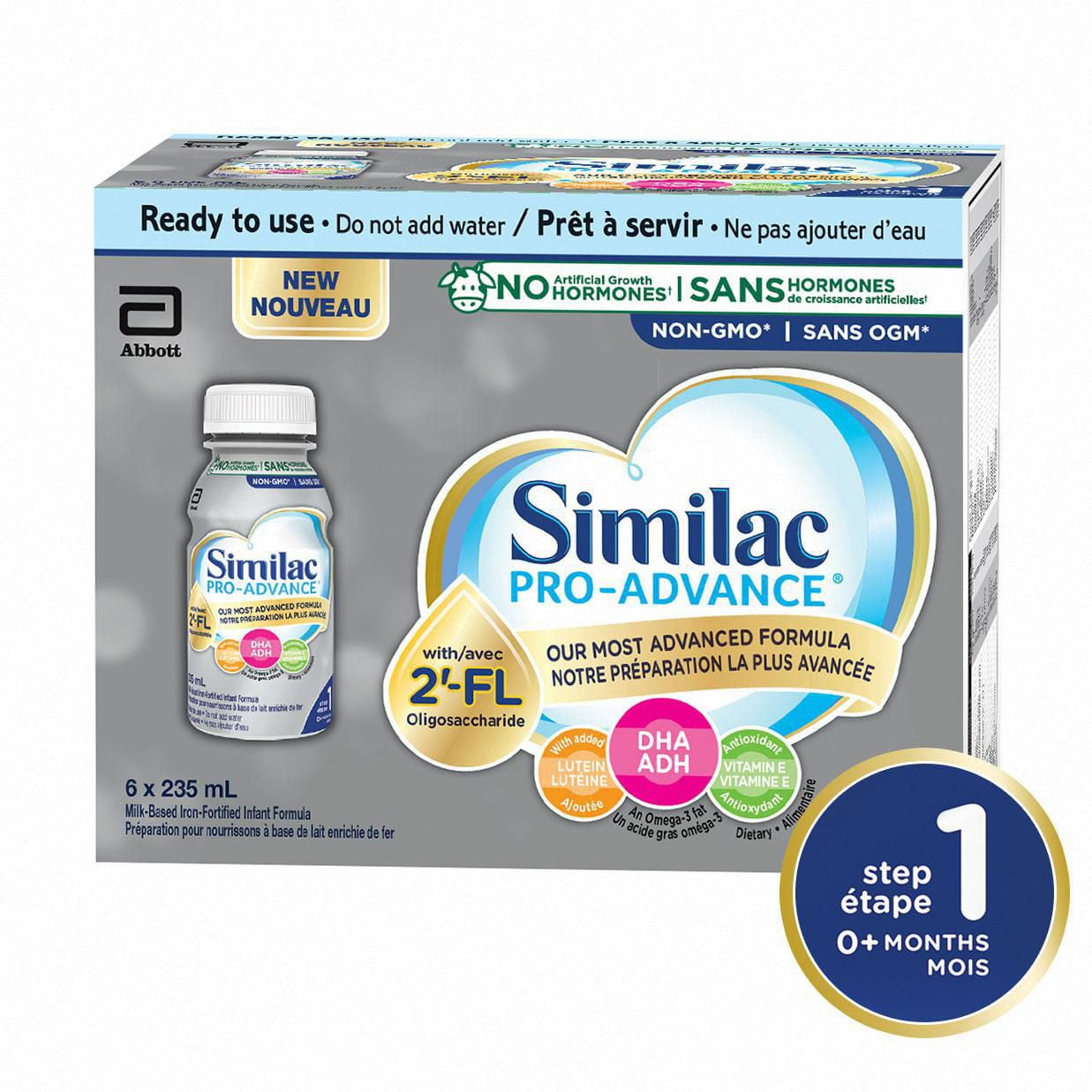 Similac Pro-Advance® Step 1 Baby Formula, 0+ Months, with 2'-FL ...