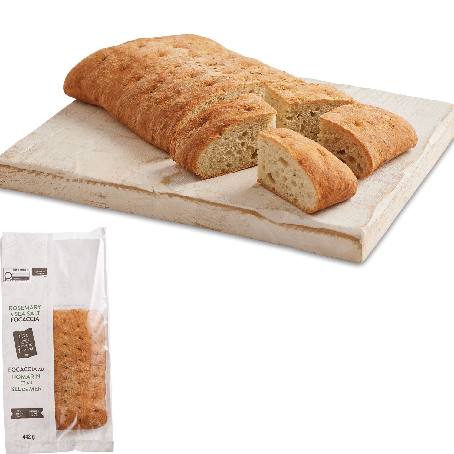 Your Fresh Market Rosemary & Sea Salt Focaccia