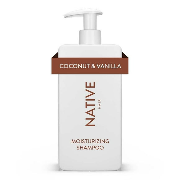 Native Moisturizing Shampoo, Coconut & Vanilla, Sulfate & Paraben Free, 487mL