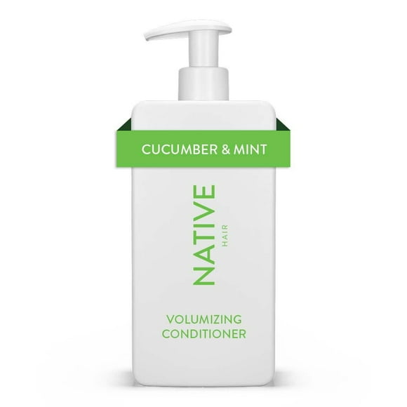 Native Volumizing Conditioner, Cucumber & Mint, Sulfate & Paraben Free, 487mL