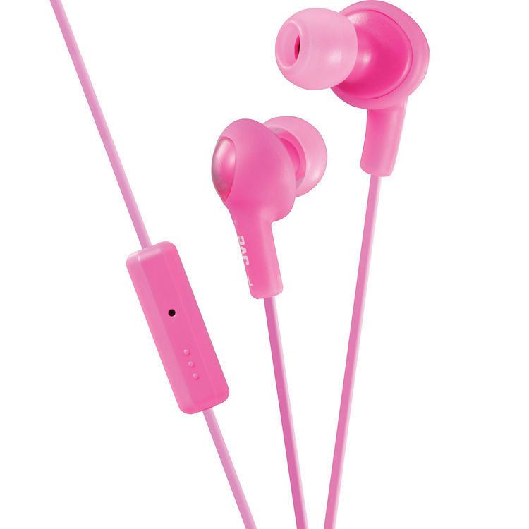 JVC Canada Inc Jvc Gumy HAFR6 In-Ear Headphones with In-line Mic - Purple | Walmart Canada