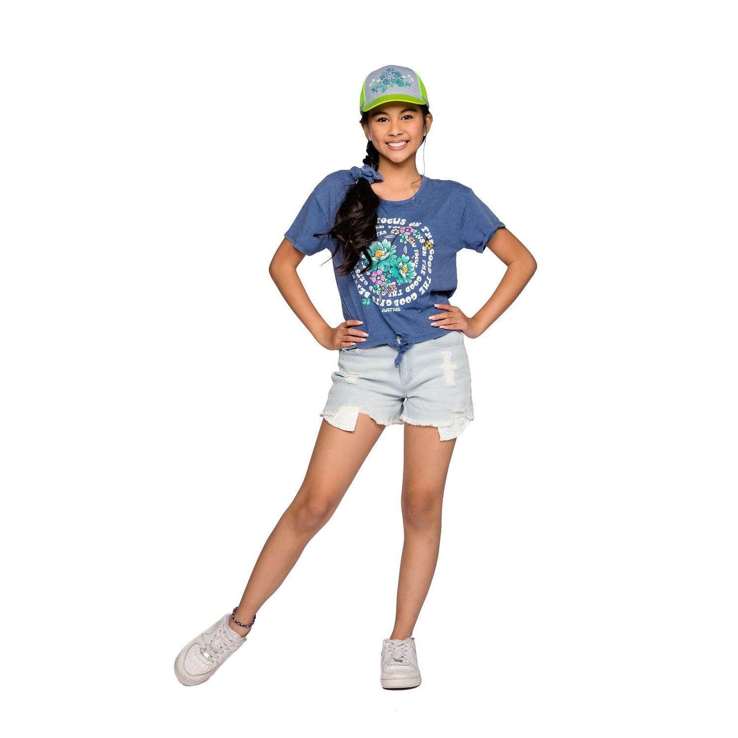 Justice Girls Mini Mom Shorts