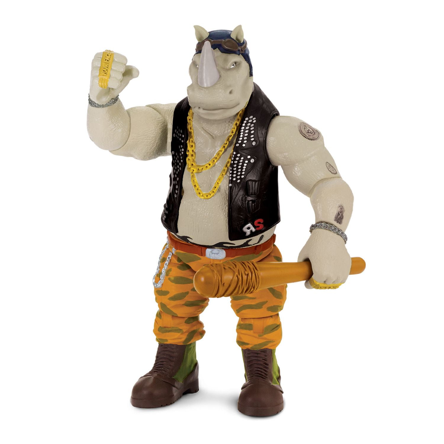 teenage mutant ninja turtles out of the shadows rocksteady toy