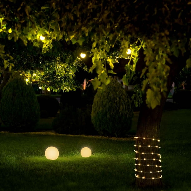Craquez sur le cordon lumineux LED extérieur 5 m de Jardin et Saisons