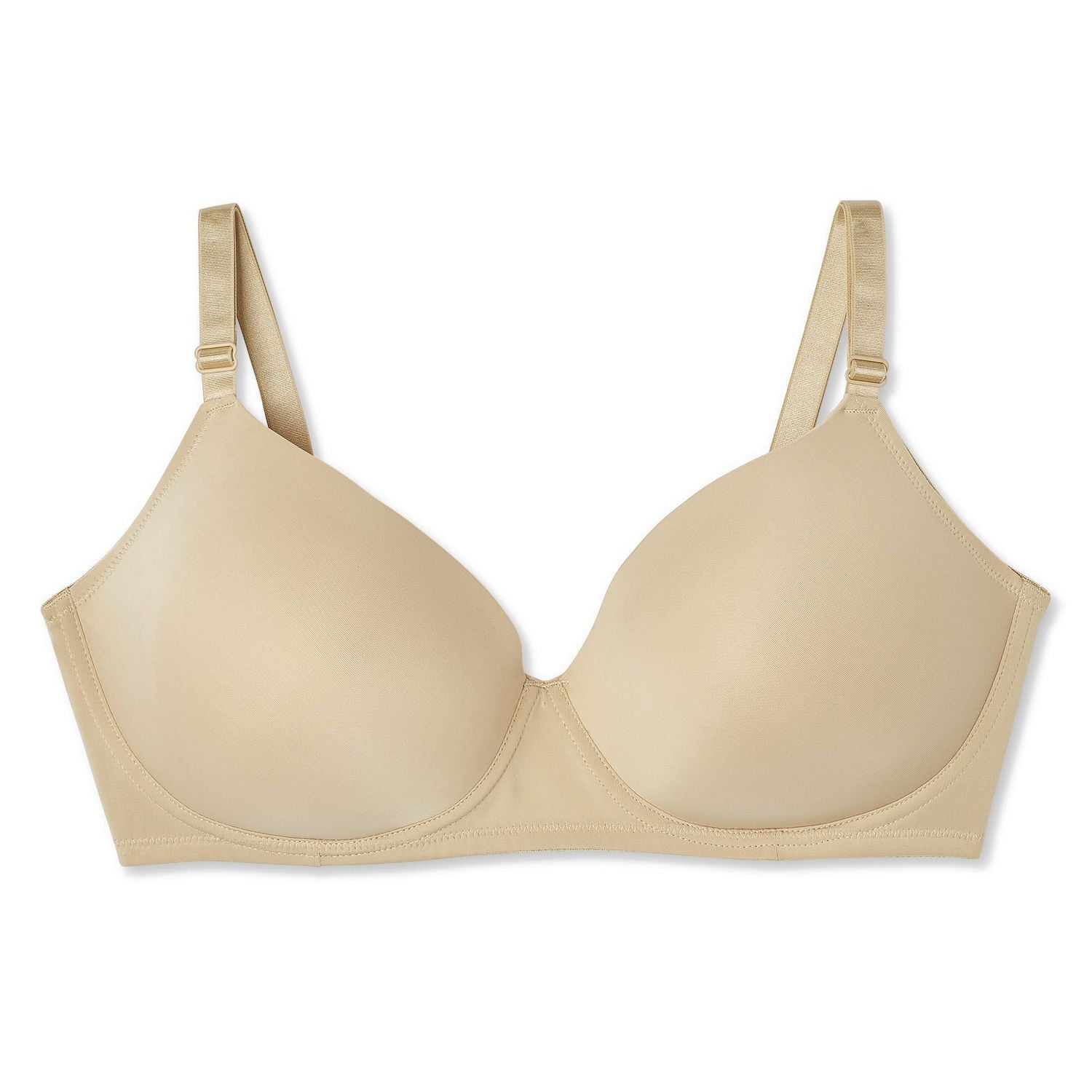Plus Women's Molded Microfibre WireFree Bra Walmart Canada