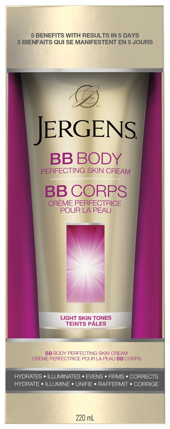 Jergens® BB Body Perfecting Skin Cream Light Skin Tones 220 mL Walmart Canada