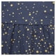 Robe marine à motif intégral d'étoiles George British Design pour bambines – image 3 sur 3