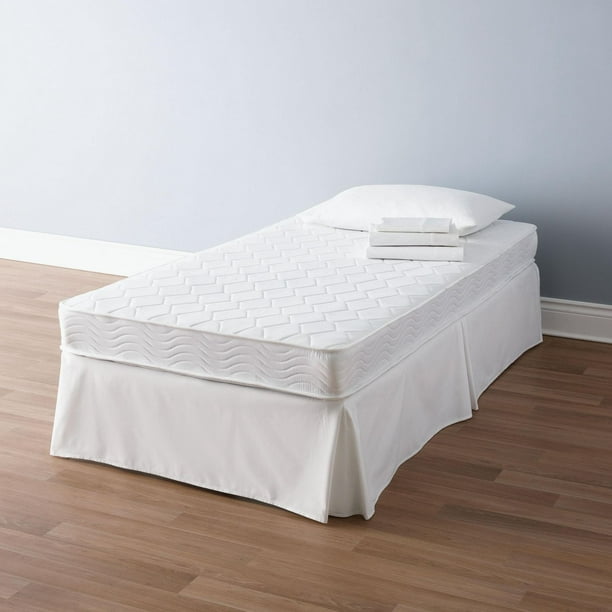 Mainstays 6-inch White Innerspring Twin Coil Mattress
