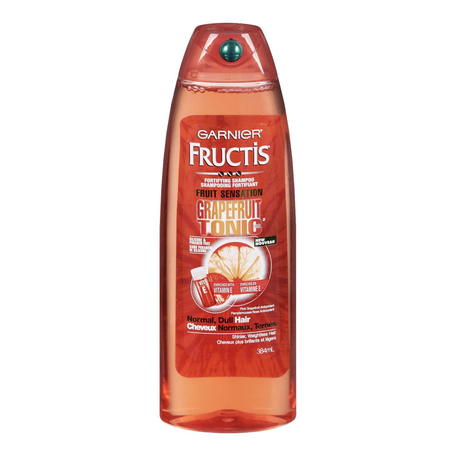 Garnier Fructis Fruit Sensation Grapefruit Tonic Fortifying Shampoo