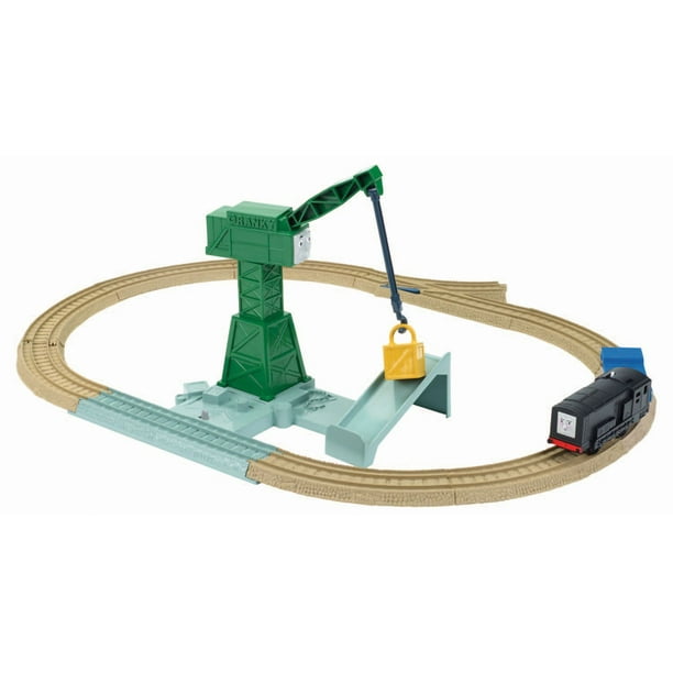 Thomas & Friends TrackMaster Cranky's Spinning Cargo Drop