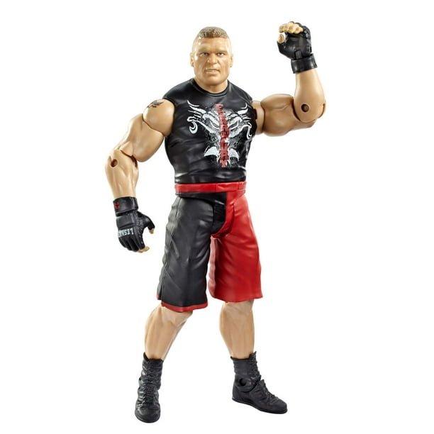 Les figurines super vedettes de la WWE, dont Brock Lesnar, reviennent dans l'arène grâce à Mattel