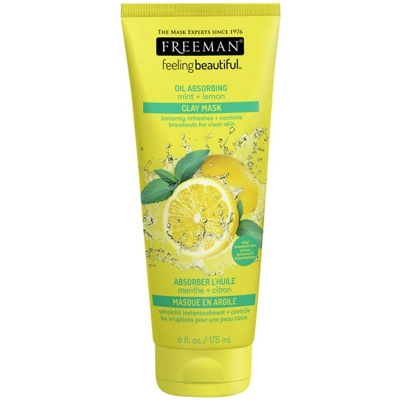 Freeman Feeling Beautiful Mint & Lemon Facial Clay Mask