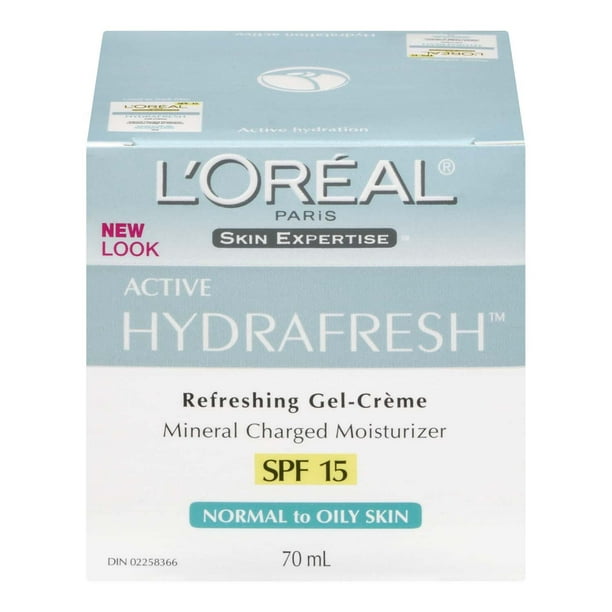 L'Oréal Paris Hydrafresh Hydratant FPS 15 Normale à Grasse
