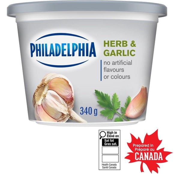 Produit Fromage À La Crème Herbes Et Ail