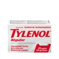 thumbnail image 2 of Tylenol Regular Strength Pain Relief Acetaminophen 325mg Caplets, 24 Count, 2 of 9