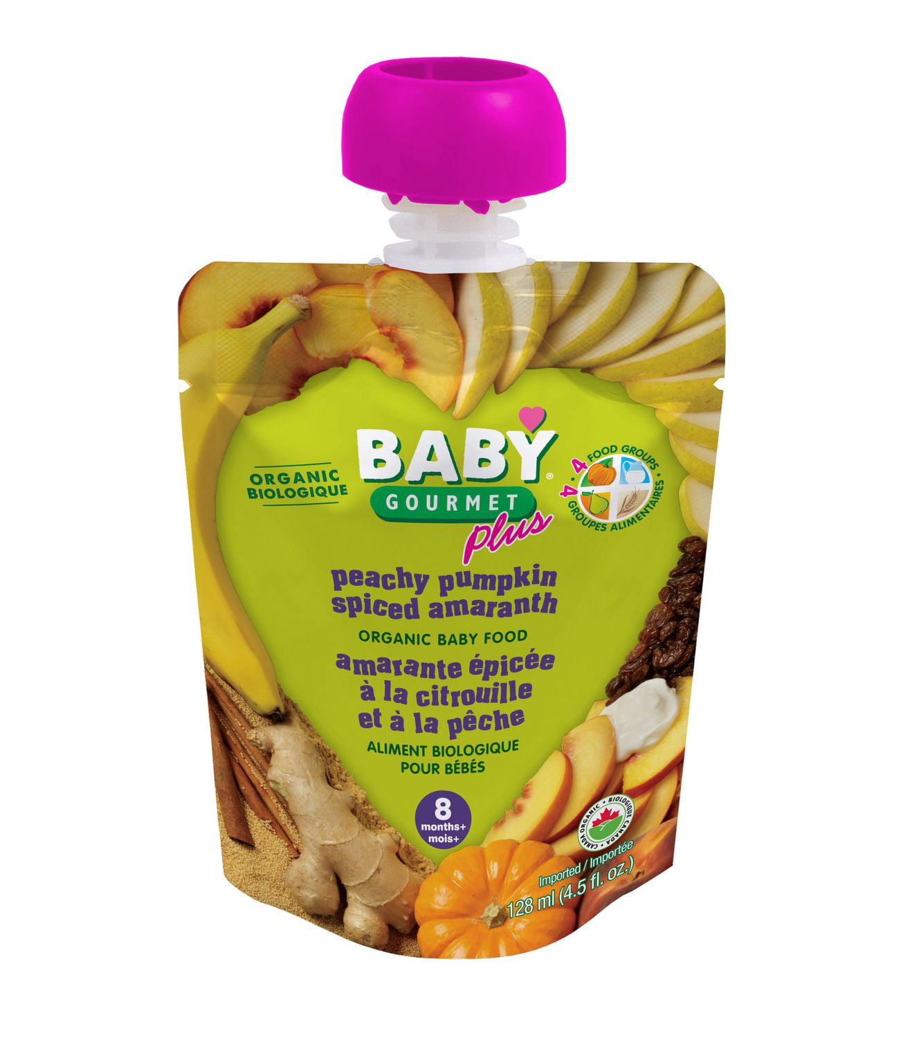 Baby Gourmet Plus Pear, Pumpkin & Prune Walmart Canada