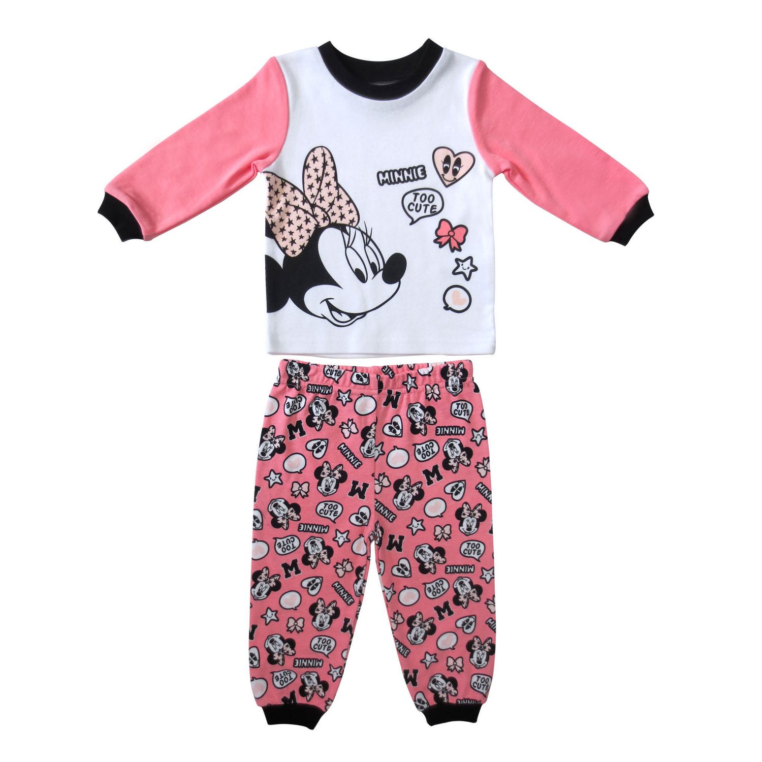 Disney Minnie Girls 2PC Pajamas Set | Walmart Canada