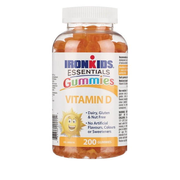 Vitamine D Ironkids -  200 gélifiées 200 Gélatines