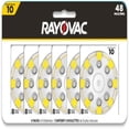 thumbnail image 1 of Rayovac Hearing Aid Size 10 Batteries, 48 Pack, 1 of 4