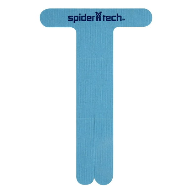 Spider Tech ruban de kinesiologie predecoupe (coude)- 4 precoupees