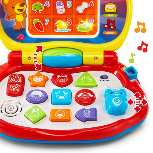 VTech Brilliant Baby Laptop Teaches Colors Shapes Animals Plays Music  TESTED